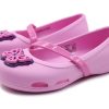 Crocs (PS) Lina Flat Small Casual Roze Sandalen 205040-6I2