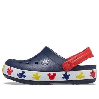 Crocs (PS) Mickey Outdoor Flat Heel Sports Deep Blue Sandalen 207077-410