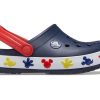 Crocs (PS) Mickey Outdoor Flat Heel Sports Deep Blue Sandalen 207077-410