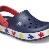 Crocs (PS) Mickey Outdoor Flat Heel Sports Deep Blue Sandalen 207077-410