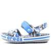 Crocs (PS) Pattern lichtgrijze sandalen 205735-007