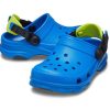 Crocs (PS) Platte Blauwe Sandalen met Hak 207011-4JL