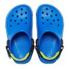 Crocs (PS) Platte Blauwe Sandalen met Hak 207011-4JL
