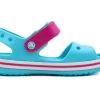 Crocs (PS) Small Crocs Beach ijsblauwe sandalen 12856-4FV