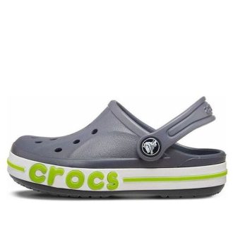 Crocs (PS) Small Crocs Outdoor Beach Sports Grijsgroene Sandalen “Grijsgroen” 205100-025