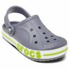 Crocs (PS) Small Crocs Outdoor Beach Sports Grijsgroene Sandalen “Grijsgroen” 205100-025