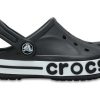 Crocs (PS) Small Crocs Outdoor Flat Heel Beach Sports Zwart Wit Sandalen “Black White” 205100-001