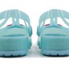 Crocs (PS) Small Crocs Outdoor Flat Heel Sports ijsblauwe sandalen 205534-4O9