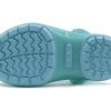 Crocs (PS) Small Crocs Outdoor Flat Heel Sports ijsblauwe sandalen 205534-4O9