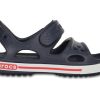 Crocs (PS) Velcro Flat Sports Deep Blue Sandalen 14854-462