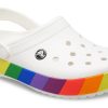 Crocs Rainbow White Sandalen 206361-94S