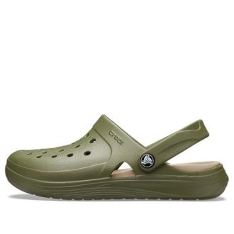Crocs Reviva Beach Army Green Sandalen 205852-3TQ