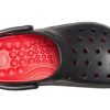 Crocs Reviva Beach Sandalen Zwart Rood 205852-0BU