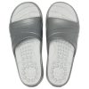 Crocs Reviva Cozy antislip platte sportpantoffels unisex grijs 205546-0DV
