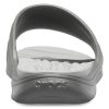 Crocs Reviva Cozy antislip platte sportpantoffels unisex grijs 205546-0DV