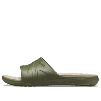 Crocs Reviva Slides “Olijfgroen” 205546-3TQ