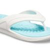 Crocs Reviva slippers blauw wit 205545-18B