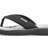 Crocs Reviva slippers wit zwart 205715-060