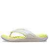 Crocs Reviva Stijlvolle slippers met ronde neus “Wit Geel” 205545-1CC