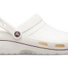 Crocs slijtvaste, comfortabele sportschoenen, unisex, witbruin, sandalen “White Brown” 205883-0FW