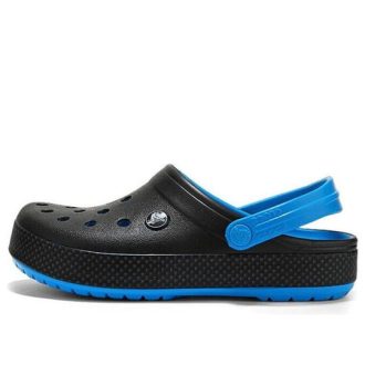 Crocs slijtvaste lichtgewicht comfortabele unisex sportschoenen in zwart en blauw “Black Blue” 205237-49S