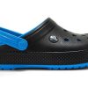 Crocs slijtvaste lichtgewicht comfortabele unisex sportschoenen in zwart en blauw “Black Blue” 205237-49S