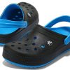 Crocs slijtvaste lichtgewicht comfortabele unisex sportschoenen in zwart en blauw “Black Blue” 205237-49S