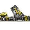 Crocs SmileyWorld x Classic Sandal “Zwart Wit” 207207-94S
