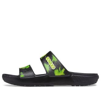 Crocs Soft Sole Shoe Zwart Groen Unisex “Black Green” 207283-0GU