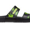 Crocs Soft Sole Shoe Zwart Groen Unisex “Black Green” 207283-0GU