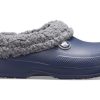 Crocs Stay Warm Cozy Slijtvaste Sport Unisex Blauwe Sandalen 204563-4HE