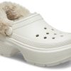Crocs Stomp gevoerde klompen “Wit” 208546-160