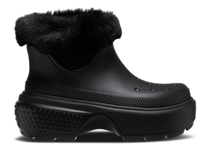 Crocs Stomp gevoerde laars “Zwart”