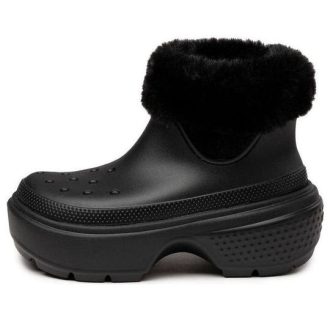 Crocs Stomp gevoerde laars “Zwart” 208718-001