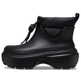 Crocs Stomp Puff Boot “Zwart” 209324-001