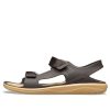 Crocs Swiftwater Light Cozy Sports Coffee Sandalen 206526-2I1