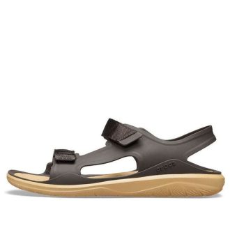 Crocs Swiftwater Light Cozy Sports Coffee Sandalen 206526-2I1