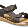 Crocs Swiftwater Light Cozy Sports Coffee Sandalen 206526-2I1