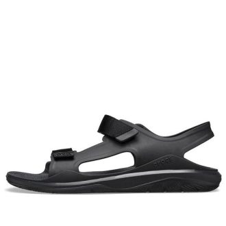 Crocs Swiftwater Light Cozy Sports Zwarte Sandalen 206526-060