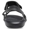 Crocs Swiftwater Light Cozy Sports Zwarte Sandalen 206526-060