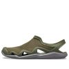 Crocs Swiftwater Mesh Wave Sandalen “Legergroen” 205701-3TF