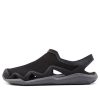 Crocs Swiftwater Wave Sandal Flats “Zwart Grijs” 205701-0DD