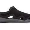 Crocs Swiftwater Wave Sandal Flats “Zwart Grijs” 205701-0DD