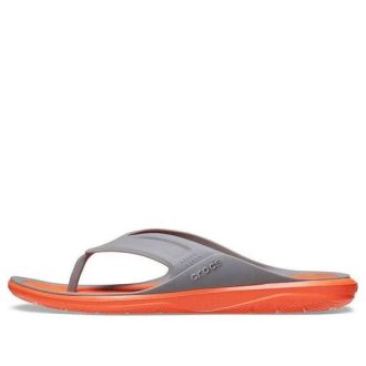Crocs Swiftwater Wave slippers “Oranjegrijs” 206242-0EK
