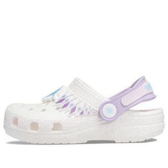 Crocs (TD) Crocs Classic Fun Lab I AM Frozen II Clog “Wit Lila” 207715-100
