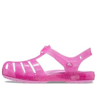 Crocs (TD) Crocs Isabella Glitter Sandalen “Roze” 208444-6UB