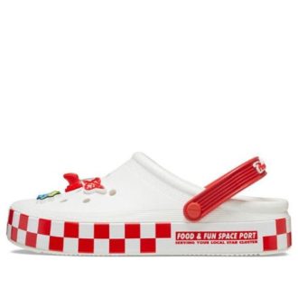 Crocs Toy Story Pizza Planet Off Court Clogs “Wit Rood” 209816-100