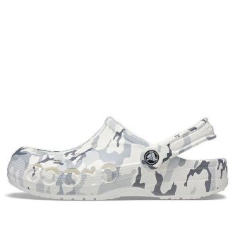 Crocs Unisex Bayaband Sandalen – Wit Camo “Grijs Wit” 206230-1D3