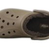 Crocs Winter Gevoerde Klompen “Walnut Espresso” 203766-23J
