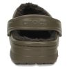 Crocs Winter Gevoerde Klompen “Walnut Espresso” 203766-23J